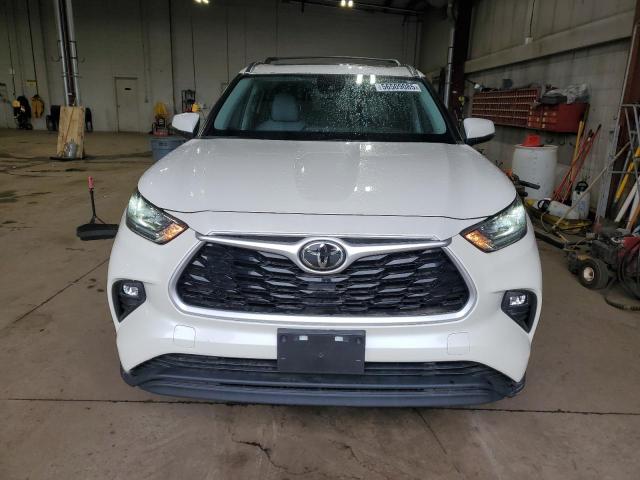 5TDGZRBH7LS516868 - 2020 TOYOTA HIGHLANDER XLE WHITE photo 5