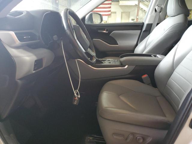 5TDGZRBH7LS516868 - 2020 TOYOTA HIGHLANDER XLE WHITE photo 7