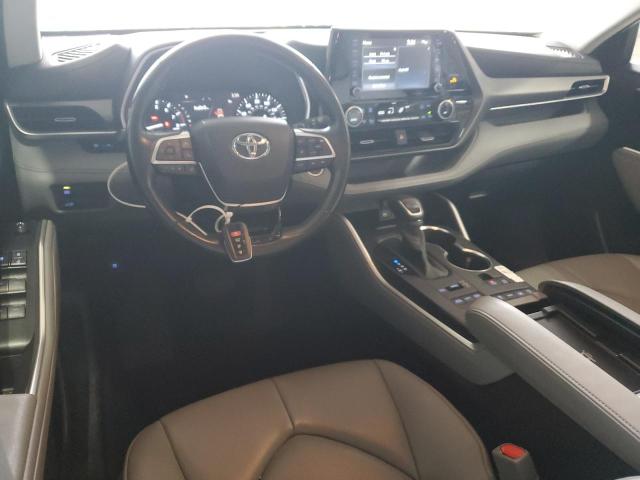 5TDGZRBH7LS516868 - 2020 TOYOTA HIGHLANDER XLE WHITE photo 8