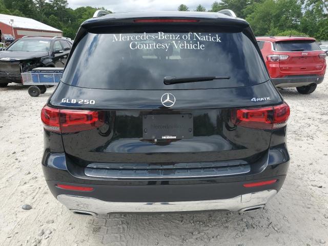 W1N4M4HB2PW271063 - 2023 MERCEDES-BENZ GLB 250 4MATIC BLACK photo 6