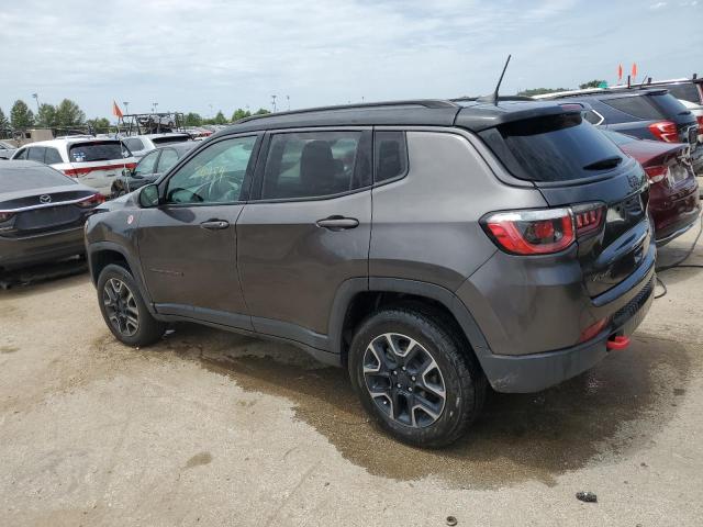 3C4NJDDB2KT618254 - 2019 JEEP COMPASS TRAILHAWK GRAY photo 2