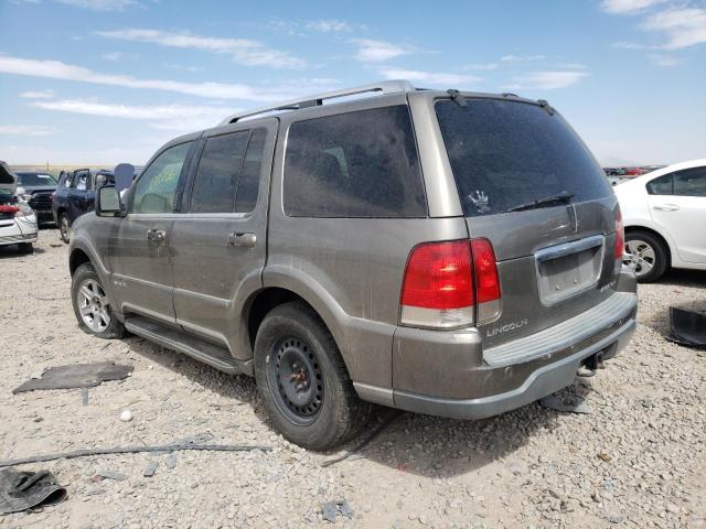 5LMEU88H14ZJ21438 - 2004 LINCOLN AVIATOR ნაცრისფერი ფოტო 3