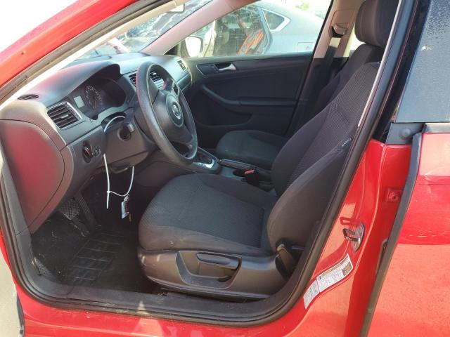 3VW2K7AJ7DM252542 - 2013 VOLKSWAGEN JETTA BASE RED photo 7