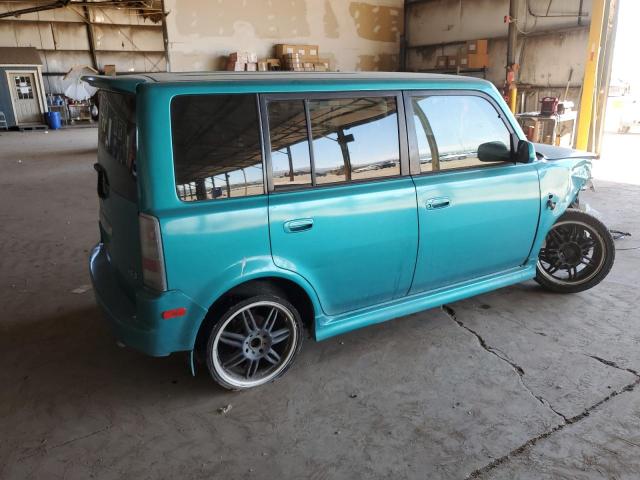 JTLKT324X50182142 - 2005 TOYOTA SCION XB TEAL photo 3