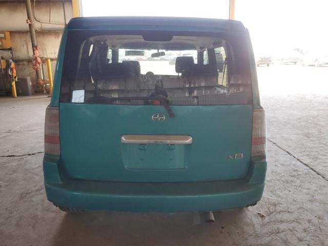 JTLKT324X50182142 - 2005 TOYOTA SCION XB TEAL photo 6