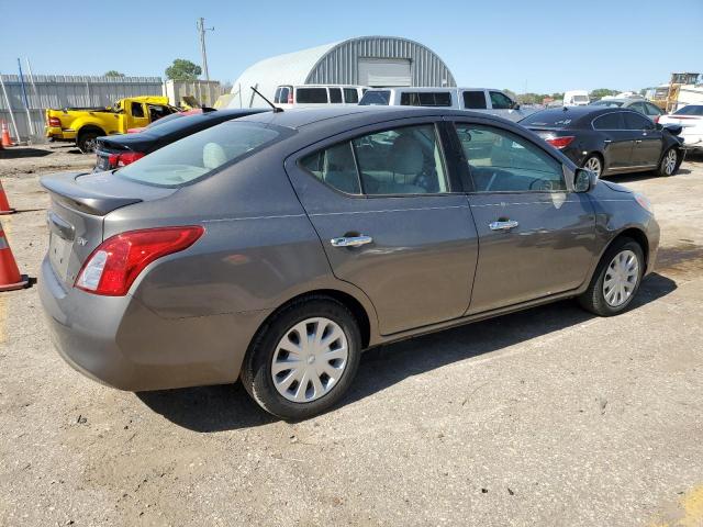 3N1CN7AP6EK463492 - 2014 NISSAN VERSA S GRAY photo 3