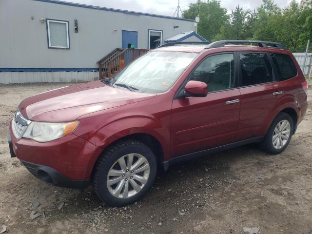 JF2SHAEC2BH755666 - 2011 SUBARU FORESTER LIMITED MAROON photo 1