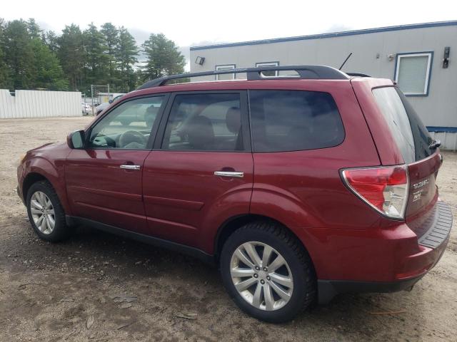 JF2SHAEC2BH755666 - 2011 SUBARU FORESTER LIMITED MAROON photo 2