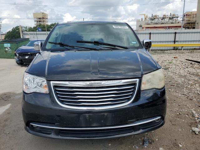 2C4RC1CG1CR117917 - 2012 CHRYSLER TOWN & COU TOURING L BLACK photo 5