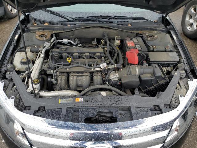 3FAHP0HA7AR421748 - 2010 FORD FUSION SE BLUE photo 11