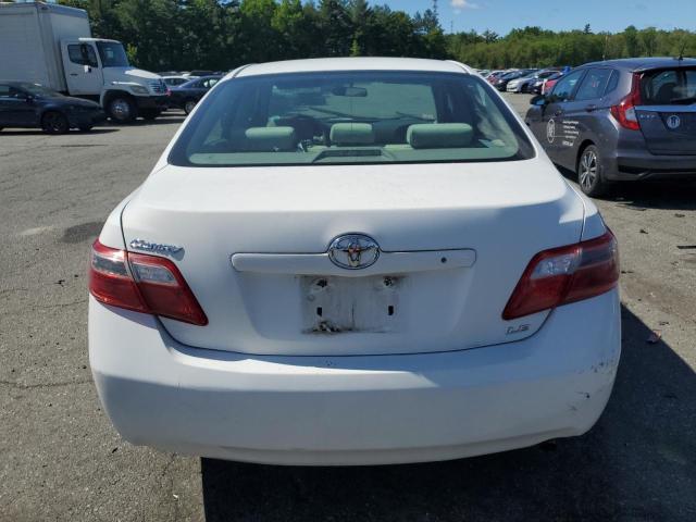 4T1BE46K27U661845 - 2007 TOYOTA CAMRY CE WHITE photo 6