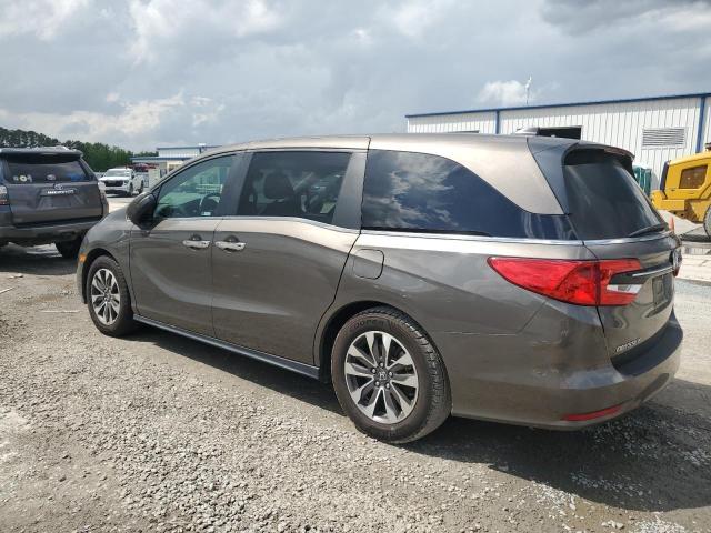 5FNRL6H73MB002674 - 2021 HONDA ODYSSEY EXL თაფლისფერი ფოტო 2