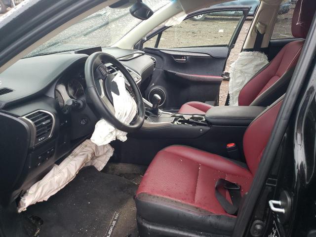 JTJBARBZXK2204637 - 2019 LEXUS NX 300 BASE შავი ფოტო 7