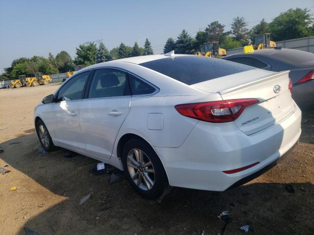 5NPE24AF4FH185255 - 2015 HYUNDAI SONATA SE WHITE photo 2