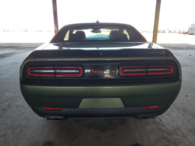 2C3CDZFJ9NH132493 - 2022 DODGE CHALLENGER R/T SCAT PACK GREEN photo 6