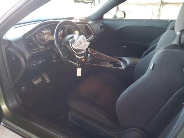 2C3CDZFJ9NH132493 - 2022 DODGE CHALLENGER R/T SCAT PACK GREEN photo 7