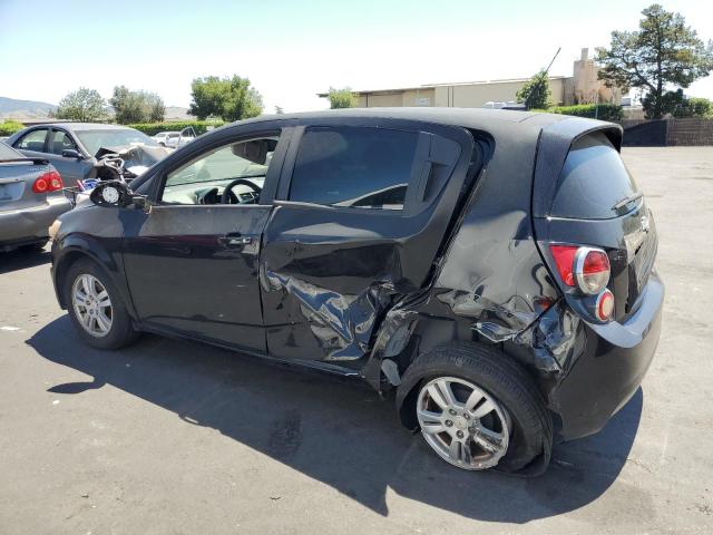1G1JA6SH1C4196415 - 2012 CHEVROLET SONIC LS BLACK photo 2
