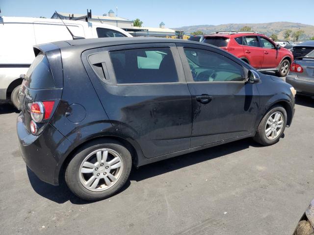 1G1JA6SH1C4196415 - 2012 CHEVROLET SONIC LS BLACK photo 3