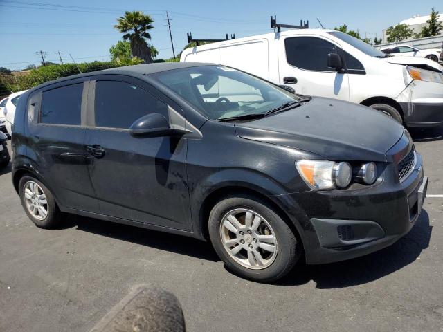 1G1JA6SH1C4196415 - 2012 CHEVROLET SONIC LS BLACK photo 4