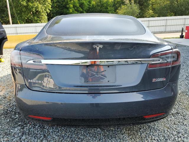 5YJSA1E45GF169403 - 2016 TESLA MODEL S GRAY photo 6
