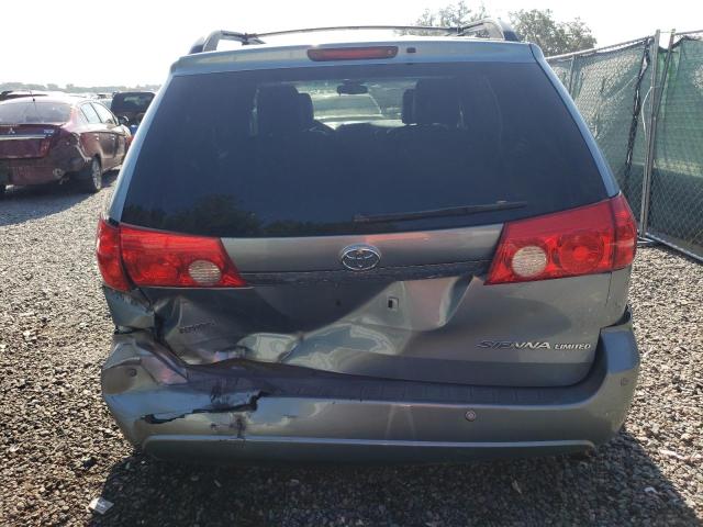 5TDZK22C89S278370 - 2009 TOYOTA SIENNA XLE BLUE photo 6