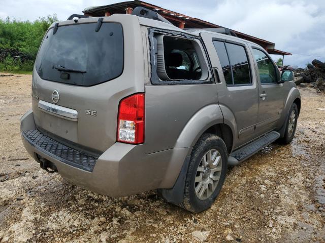 5N1BR18A98C600443 - 2008 NISSAN PATHFINDER LE TAN photo 3