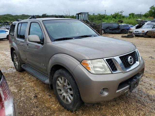 5N1BR18A98C600443 - 2008 NISSAN PATHFINDER LE TAN photo 4