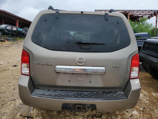 5N1BR18A98C600443 - 2008 NISSAN PATHFINDER LE TAN photo 6
