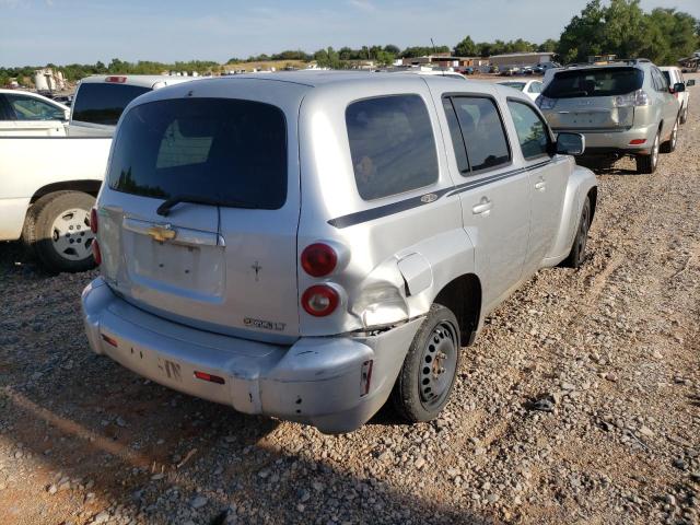 3GNCA23B59S628295 - 2009 CHEVROLET HHR LT SILVER photo 4