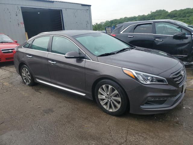 5NPE34AFXGH392053 - 2016 HYUNDAI SONATA SPORT CHARCOAL photo 4