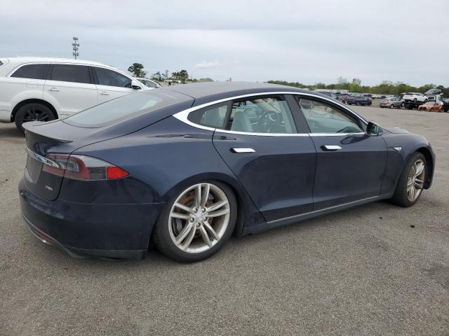 5YJSA1DP4DFP19701 - 2013 TESLA MODEL S BLACK photo 3