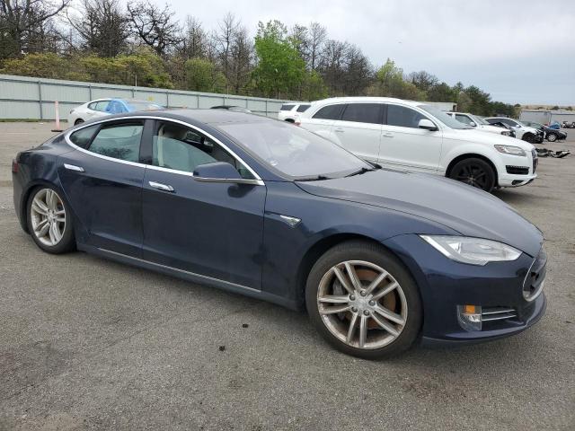 5YJSA1DP4DFP19701 - 2013 TESLA MODEL S BLACK photo 4