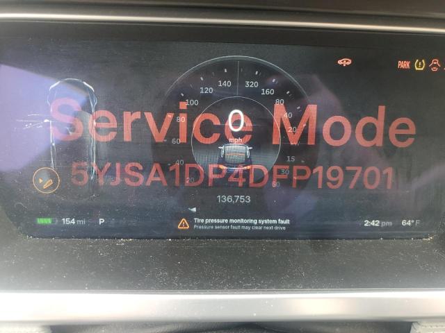 5YJSA1DP4DFP19701 - 2013 TESLA MODEL S BLACK photo 9