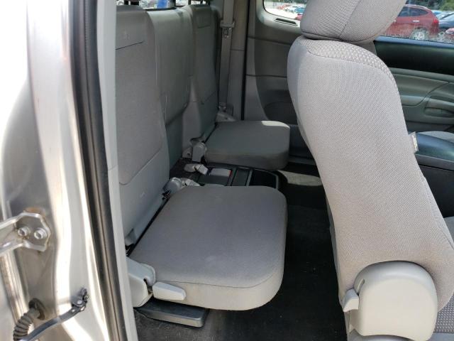 5TFTX4CN0FX065583 - 2015 TOYOTA TACOMA ACCESS CAB ვერცხლისფერი ფოტო 10
