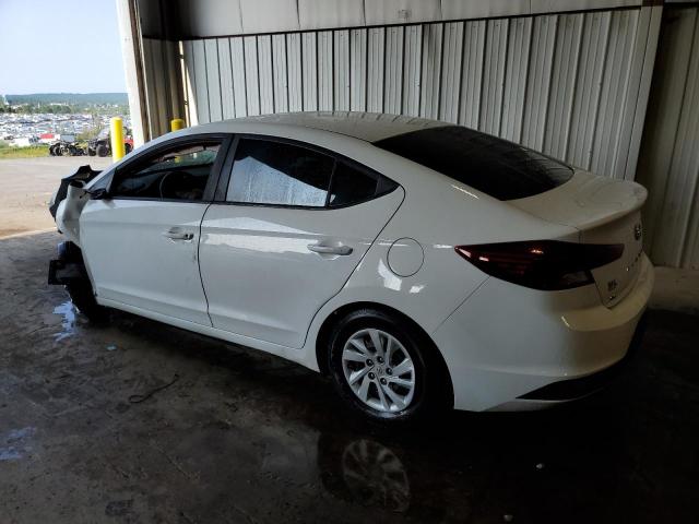 5NPD74LF9KH494238 - 2019 HYUNDAI ELANTRA SE WHITE photo 2