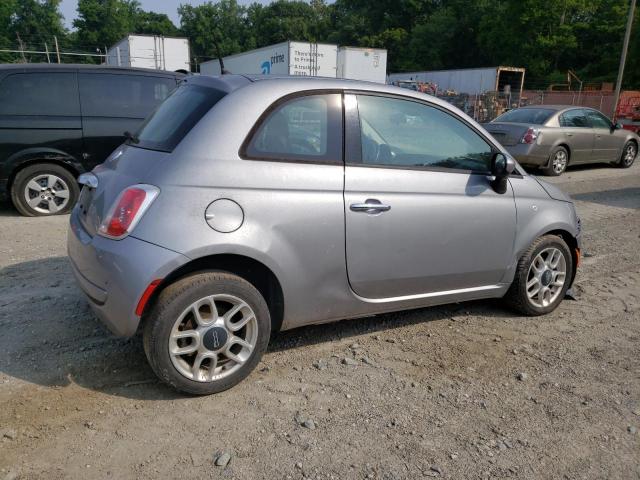 3C3CFFAR7FT523253 - 2015 FIAT 500 POP GRAY photo 3