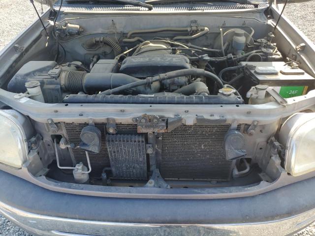 5TBRT341X1S207506 - 2001 TOYOTA TUNDRA ACCESS CAB ნაცრისფერი ფოტო 11