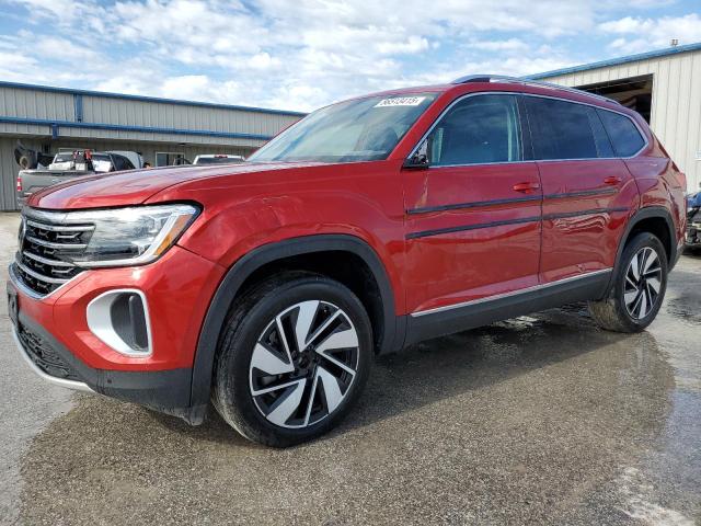 1V2BR2CA3RC533646 - 2024 VOLKSWAGEN ATLAS SEL Czerwony zdjęcie 1