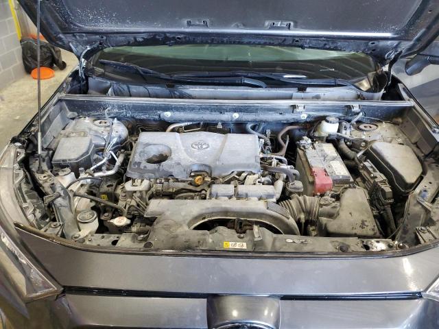 2T3P1RFV3MC171931 - 2021 TOYOTA RAV4 XLE GRAY photo 11