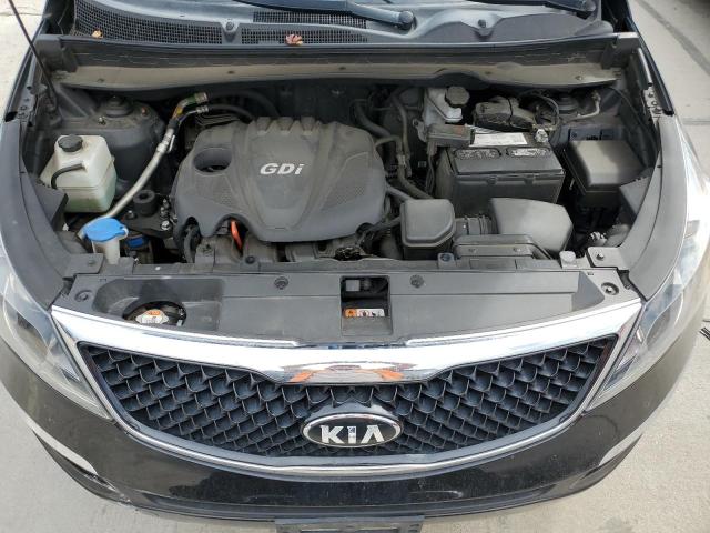 KNDPB3AC6E7550272 - 2014 KIA SPORTAGE BASE BLACK photo 12