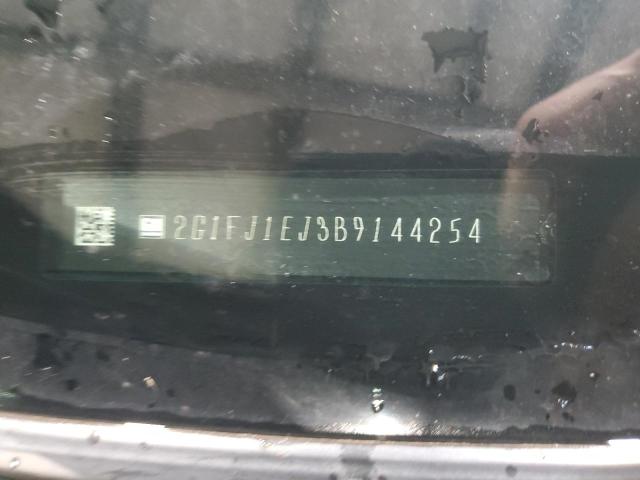 2G1FJ1EJ3B9144254 - 2011 CHEVROLET CAMARO SS BLACK photo 12