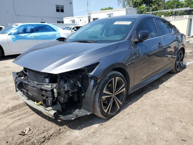 3N1AB8DV8LY307917 - 2020 NISSAN SENTRA SR GRAY photo 1