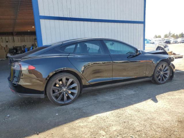 5YJSA1H19EFP29924 - 2014 TESLA MODEL S 黑色 照片 3
