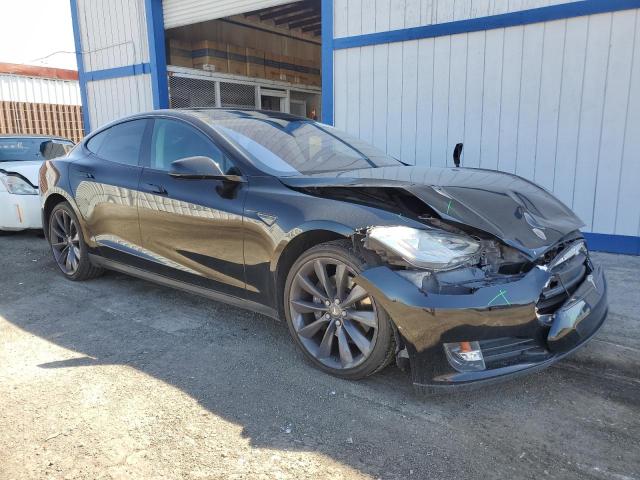 5YJSA1H19EFP29924 - 2014 TESLA MODEL S 黑色 照片 4