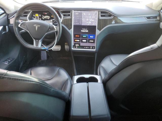 5YJSA1H19EFP29924 - 2014 TESLA MODEL S 黑色 照片 8