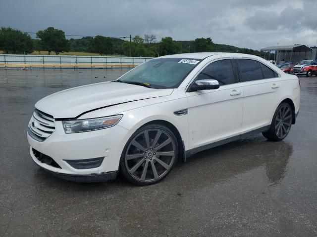 1FAHP2F88DG220321 - 2013 FORD TAURUS LIMITED WHITE photo 1