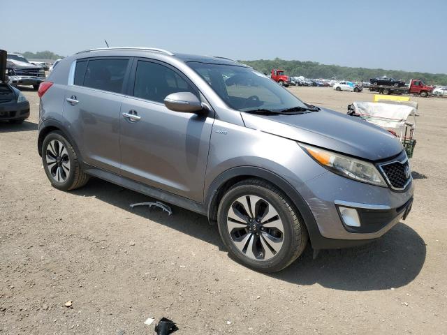 KNDPCCA64D7514117 - 2013 KIA SPORTAGE SX GRAY photo 4