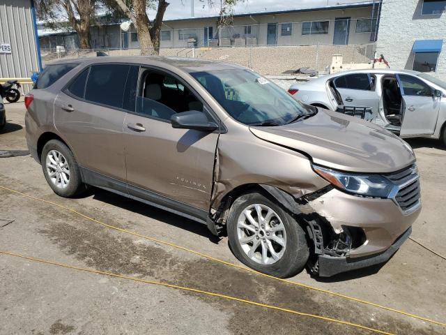 2GNAXHEV2J6343282 - 2018 CHEVROLET EQUINOX LS BROWN photo 4