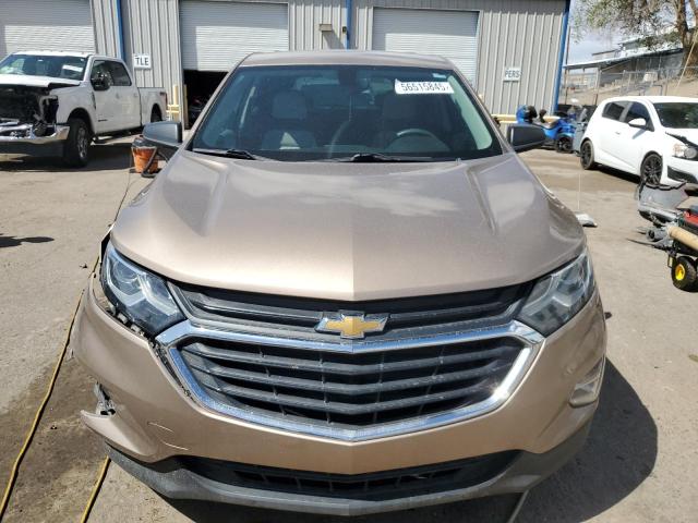 2GNAXHEV2J6343282 - 2018 CHEVROLET EQUINOX LS BROWN photo 5
