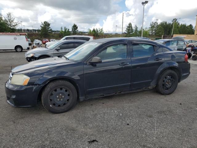 1B3BD4FB0BN579074 - 2011 DODGE AVENGER EXPRESS BLACK photo 1